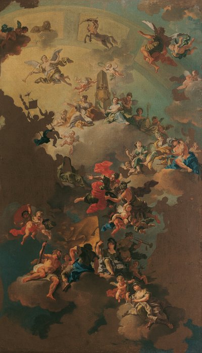Allegoria del buon governo della Moravia da Daniel Gran