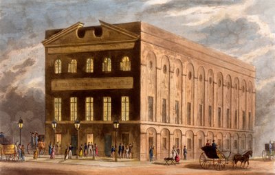 Il Teatro Reale di Couborg, 1826 da Daniel Havell