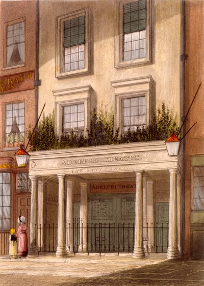 Il Teatro Sans Pareil, 1826 da Daniel Havell