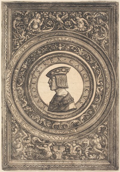 Imperatore Carlo V da Daniel Hopfer
