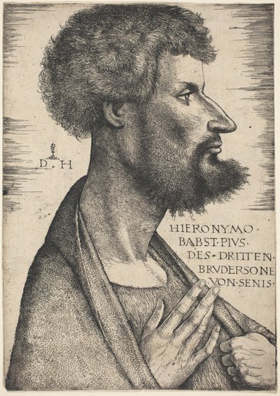 Girolamo da Siena da Daniel Hopfer