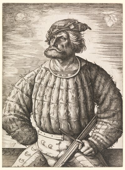 Ritratto di Conrad von der Rosen da Daniel Hopfer