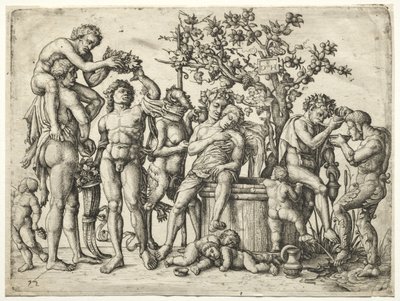 Il baccanale da Daniel Hopfer