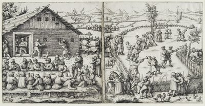 Il festival, dopo il 1520 da Daniel Hopfer