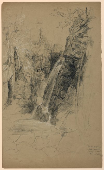 Una cascata da Daniel Huntington