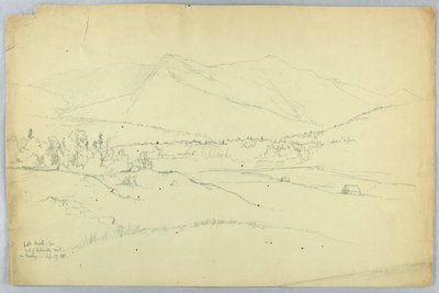Bald Knob, dalla fine di Waterville Road, i Gurley da Daniel Huntington