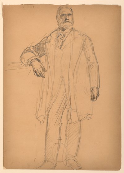 Disegno, Presidente Chester Alan Ar, giugno 1886 da Daniel Huntington