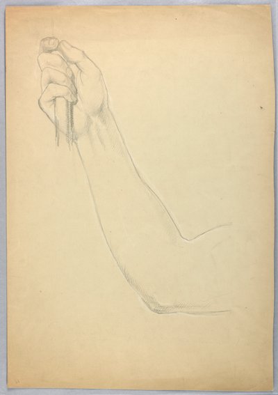 Disegno, studio per il duplicato di "C", 1850 da Daniel Huntington