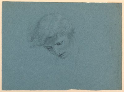 Disegno, studio per "Il sogno di Mercy", 1857 da Daniel Huntington