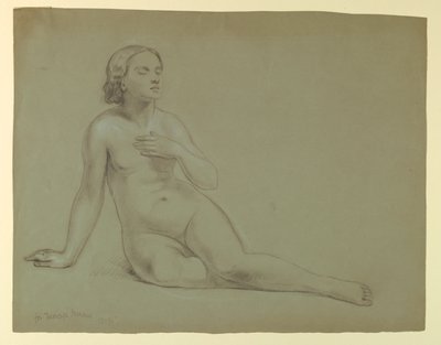Nudo Femminile, Studio per "Il Sogno della Misericordia" da Daniel Huntington