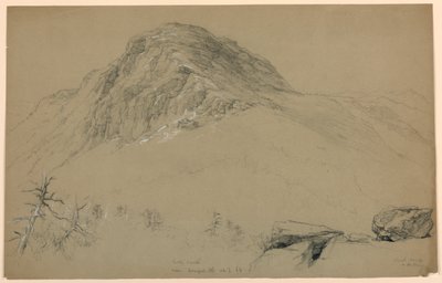 Guardando a sud, Monte Mansfield, Vermont da Daniel Huntington