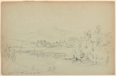 Monte Chocorua, dal torrente da Daniel Huntington