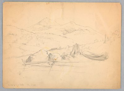 Monte Kearsarge da oltre Bartlett da Daniel Huntington