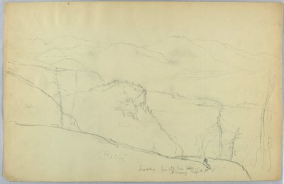 Valle di Saco da White Horse Ledge, North Conway da Daniel Huntington