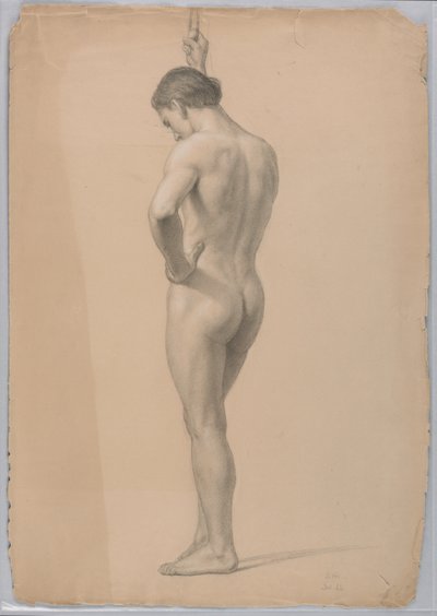 Nudo maschile in piedi da Daniel Huntington