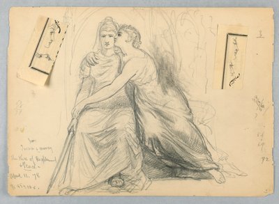 Studio per Giustizia e Misericordia, Il bacio della Giustizia e della Pace da Daniel Huntington