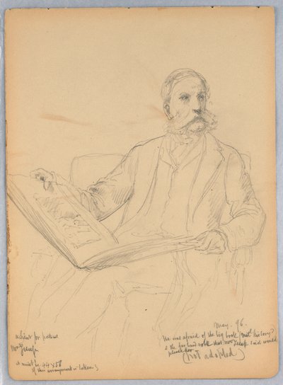 Studio per un ritratto del signor Morris K. Jesup, Esq. da Daniel Huntington