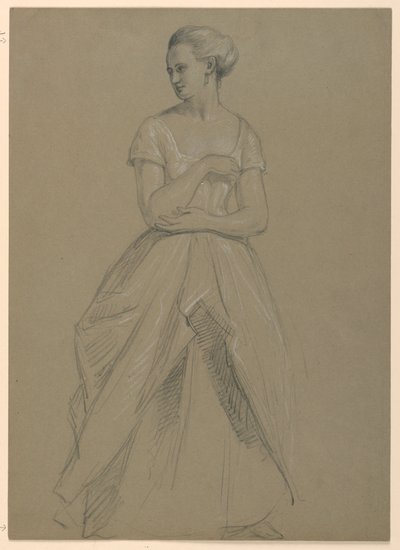 Studio di Mrs. Bingham per "La Corte Repubblicana" (Giornata di Ricevimento di Lady Washington) da Daniel Huntington