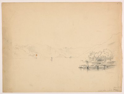 Riva occidentale del lago di Brienz, Svizzera da Daniel Huntington