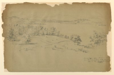 Lago Winnipesaukee, Chocorua in lontananza da Daniel Huntington