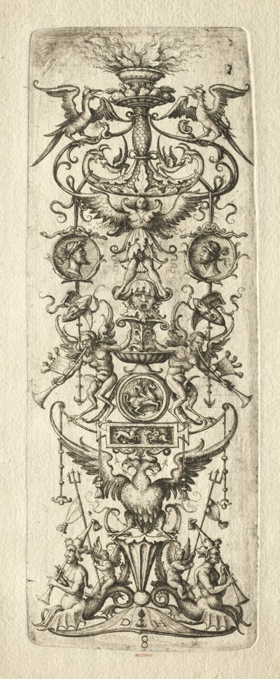 Filetto ornamentale da Daniel I Hopfer