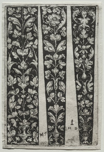 Ornamento filetto da Daniel I Hopfer