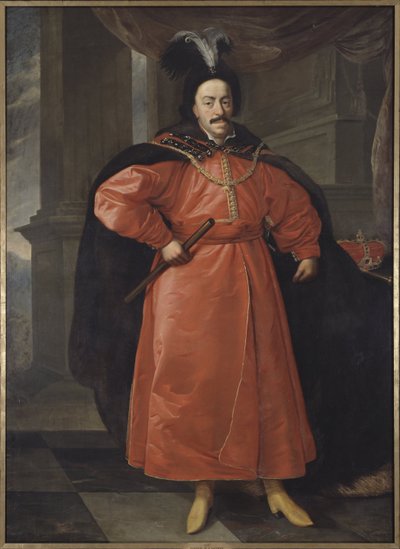 Ritratto di Giovanni II Casimiro Vasa da Daniel Jerzy Schultz