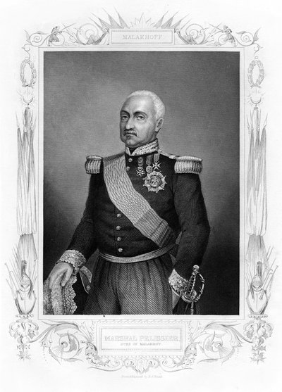 Aimable Jean Jacques Pelissier, duca di Malakoff, maresciallo di Francia da Daniel John Pound