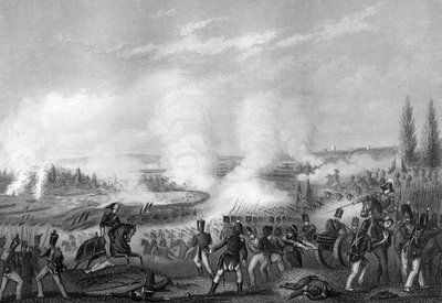 Battaglia di Talavera, Spagna, 27-28 luglio 1809 c1857 da Daniel John Pound