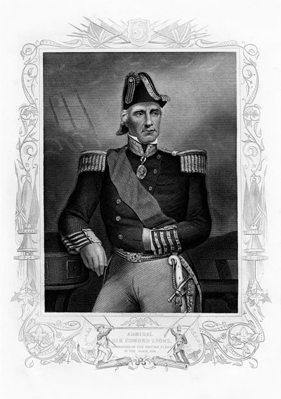 Edmund Lyons, 1° Barone Lyons, Comandante della Flotta del Mar Nero da Daniel John Pound