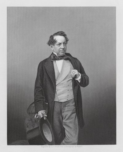 John Baldwin Buckstone, attore e drammaturgo inglese da Daniel John. Pound