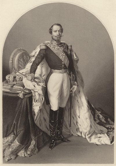 Luigi Napoleone Bonaparte (incisione) da Daniel John. Pound