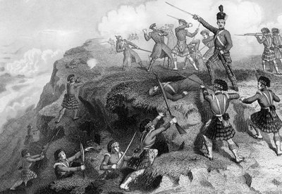 Gli Highlander attaccano il ridotto russo, Battaglia dell