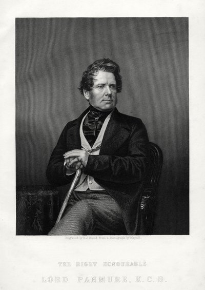 William Maule 1700-1782, 1° Conte di Panmure, soldato e politico, c1880 da Daniel John Pound