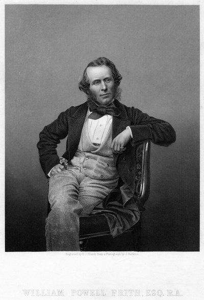 William Powell Frith, c1860 da Daniel John Pound