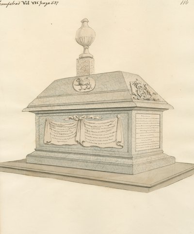 Nathaniel Lord Delamer e Henry e George Booth dalla Chiesa di Hampstead da Daniel Lysons