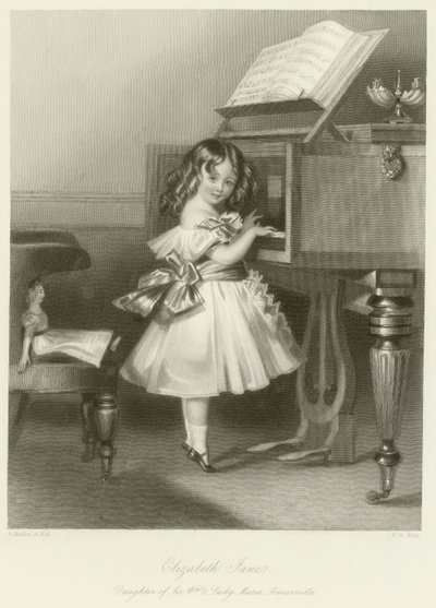 Lady Elizabeth Jane Somerville da Daniel Maclise