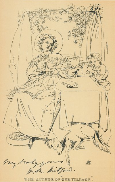 Mary Russell Mitford da Daniel Maclise