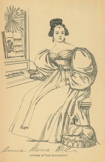 Signora S C Hall da Daniel Maclise