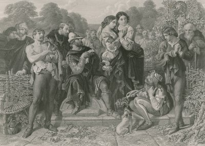 Orlando e il lottatore, Come vi piace da Daniel Maclise