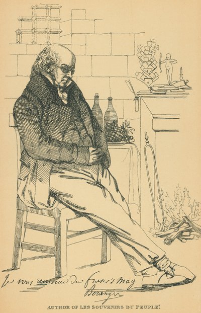 Pierre-Jean de Beranger da Daniel Maclise