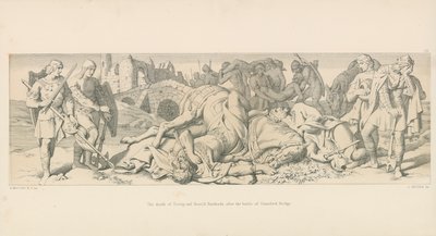 La morte di Tostig e Harold Hardrada, dopo la battaglia di Stamford Bridge da Daniel Maclise