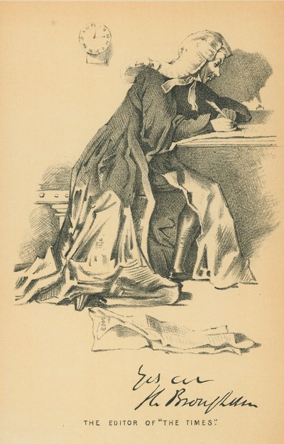 Il Lord Brougham e Vaux da Daniel Maclise