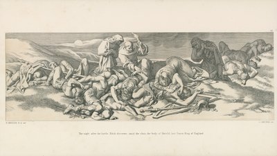 La notte dopo la battaglia; Edith scopre, tra i caduti, il corpo di Harold, ultimo re sassone d