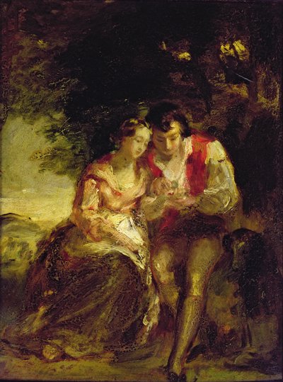 Burns e Highland Mary da Daniel Macnee