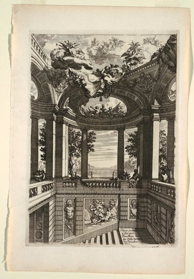 Piatto in Nouveaux livres de peintures de salles et d