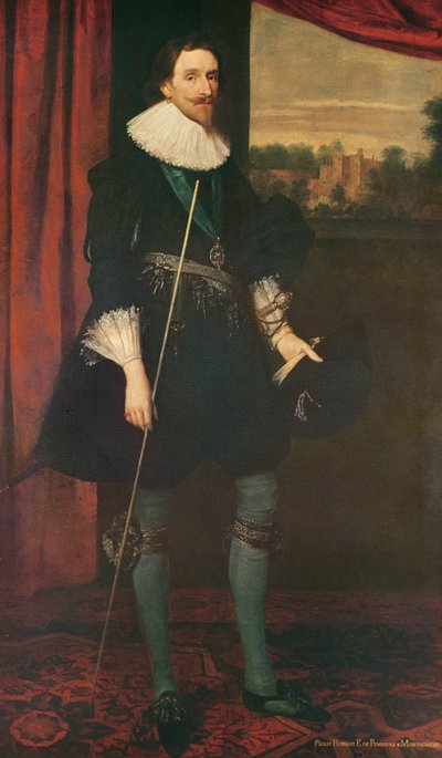 Philip, 4° conte di Pembroke da Daniel Mytens