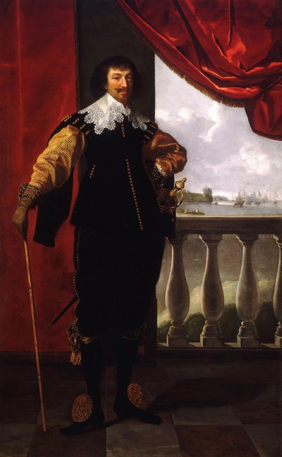 Ritratto di Robert Rich da Daniel Mytens