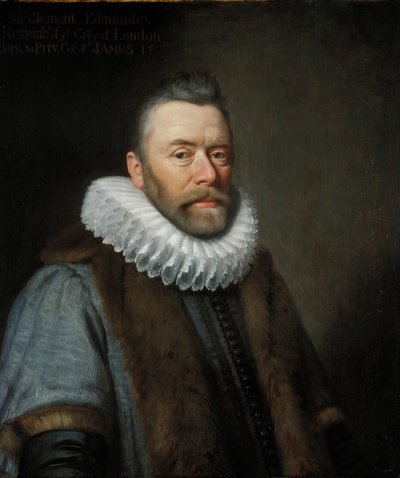 Sir Clement Edmondes, XVII secolo da Daniel Mytens