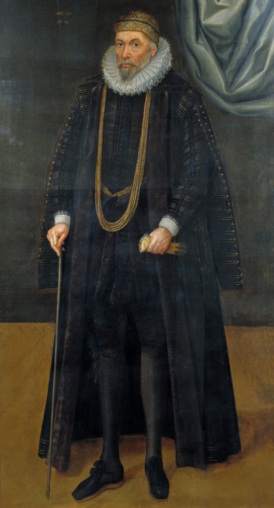 Sir John Garrard, sindaco nel 1601, 1618 da Daniel Mytens